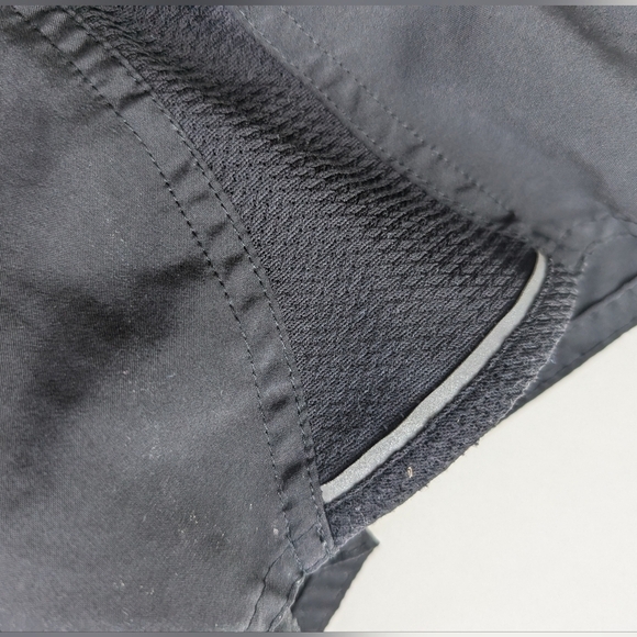 RUNNING Athletic Shorts Zip Pocket Black Built-In Breathable Lined - Picture 8 of 10